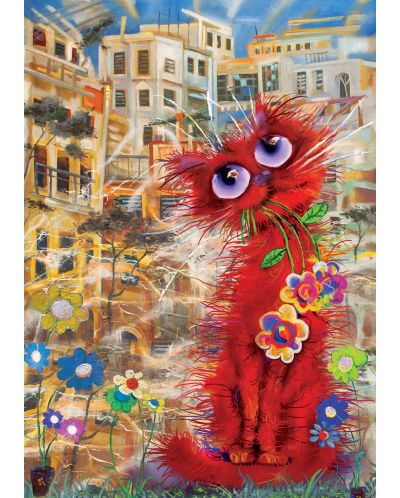 Puzzle Art Puzzle de 260 piese - The Red Cat - 2