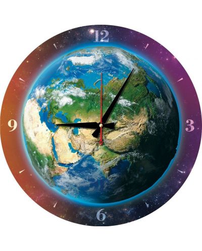 Puzzle-ceas Art Puzzle de 570 piese - Clock The Time For The World - 2