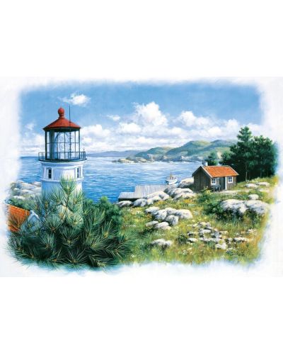 Puzzle Art Puzzle de 500 piese - Seafront Lighthouse - 2