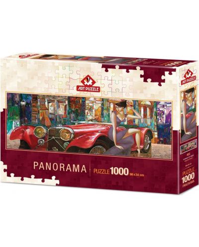 Puzzle panoramic Art Puzzle de 1000 piese - Invitation For Night - 1