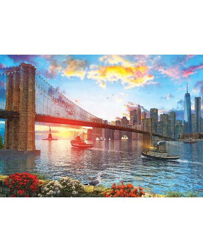 Puzzle Art Puzzle de 1000 piese - Sunset On New York - 2