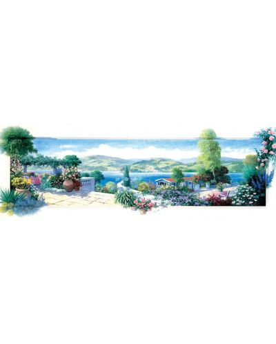 Puzzle panoramic Art Puzzle de 1000 piese - Terrace Garden - 2