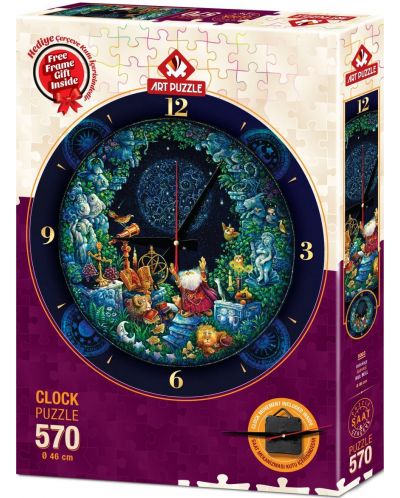 Puzzle-ceas Art Puzzle de 570 piese - Clock Astrology - 1