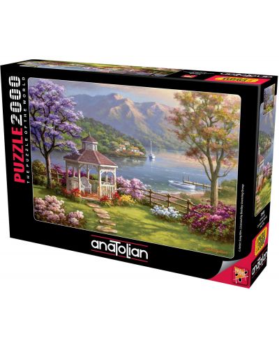 Puzzle Anatolian de 2000 piese - Crystal Lake Retreat - 1
