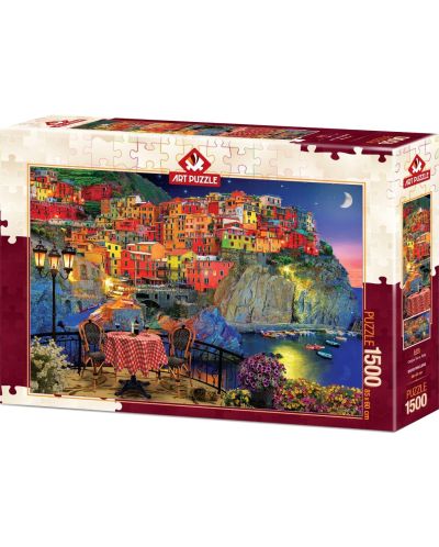 Puzzle Art Puzzle de 1500 piese - Cinque Terre, Italy. David M. - 1