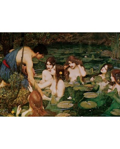 Puzzle Art Puzzle de 1500 piese - Hylas And The Nymphs, 1896 - 2
