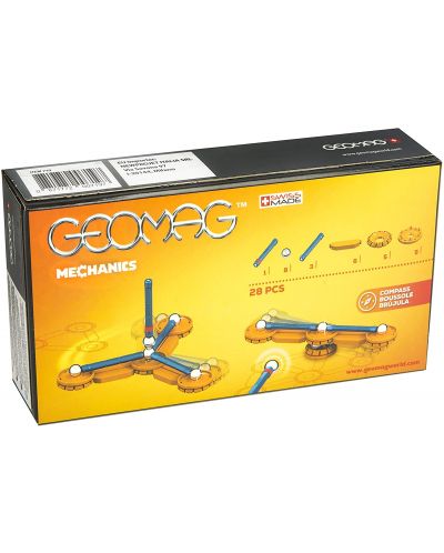 Constructor magnetic  Geomag - 28 piese - 2