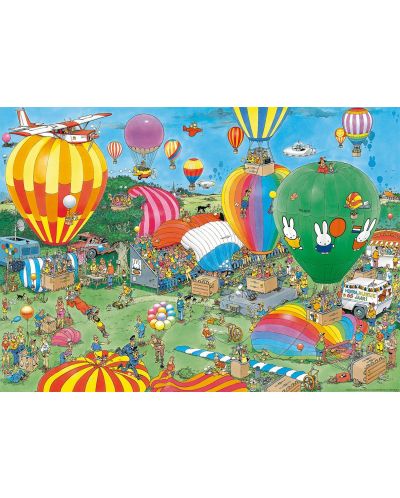 Puzzle Jumbo de 1000 piese -  Concurs cu baloane, Jan van Haasteren - 2
