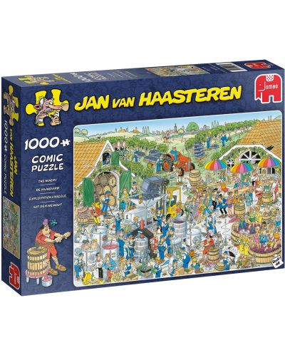 Puzzle Jumbo de 1000 piese - Jan van Haasteren The Winery - 1