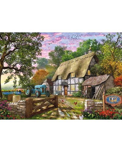 Puzzle Jumbo de 1000 piese - The Farmers Cottage - 2