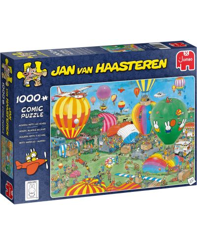Puzzle Jumbo de 1000 piese -  Concurs cu baloane, Jan van Haasteren - 1