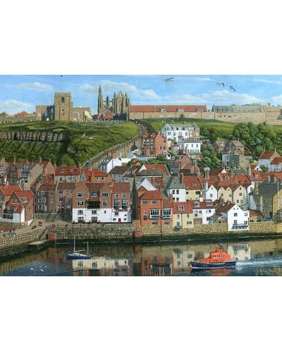 Puzzle Jumbo de 1000 piese - Whitby Harbour, North Yorkshire - 2
