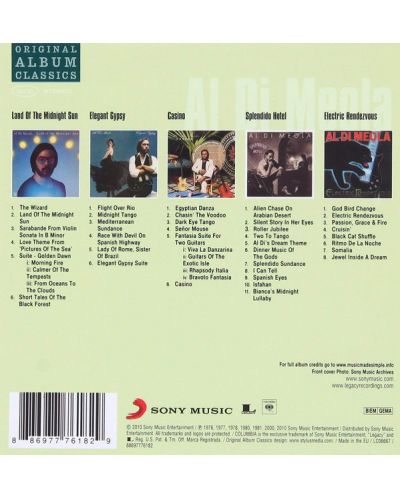 Al di Meola - Original Album Classics (5 CD) - 2