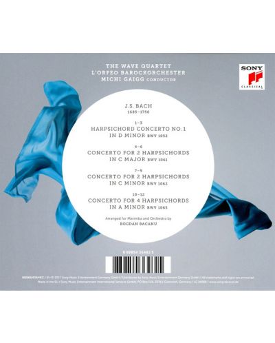 The Wave Quartet - Bach Concertos - (CD) - 2