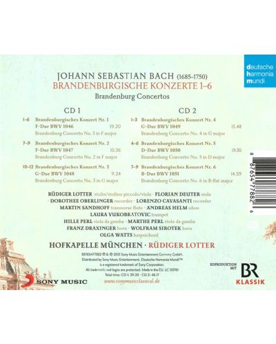Hofkapelle Munchen - Bach: Brandenburgische Konzerte (2 CD) - 2