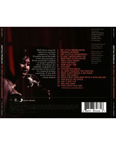 Aretha Franklin - The Great American Songbook (CD) - 2