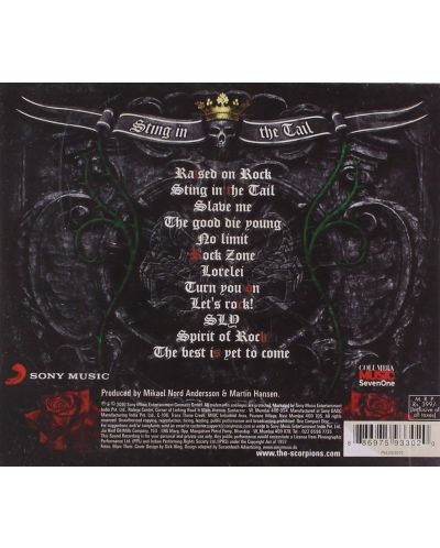 Scorpions - Sting in the Tail (CD) - 2