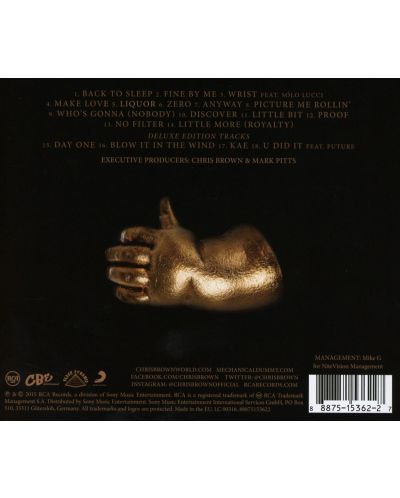 Chris Brown - Royalty (Deluxe Version) (CD) - 2