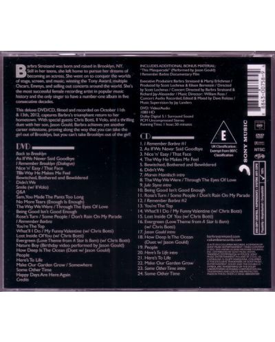 Barbra Streisand - Back to Brooklyn (CD + DVD) - 2