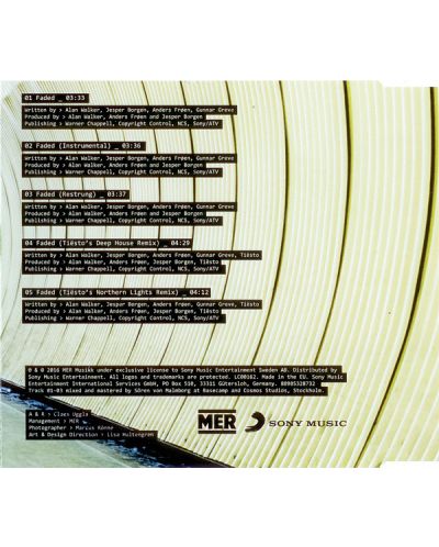 Alan Walker - Faded (CD) - 2