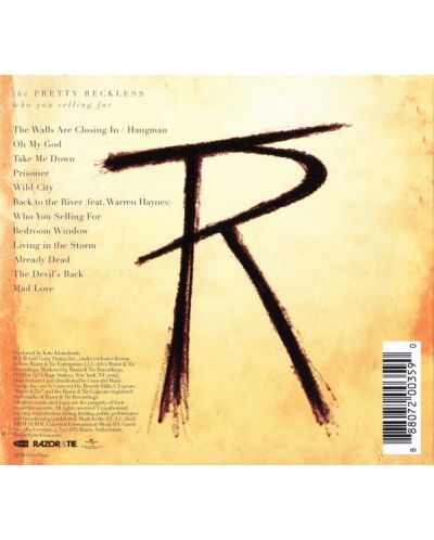 The Pretty Reckless - Who You Selling For (CD) - 2