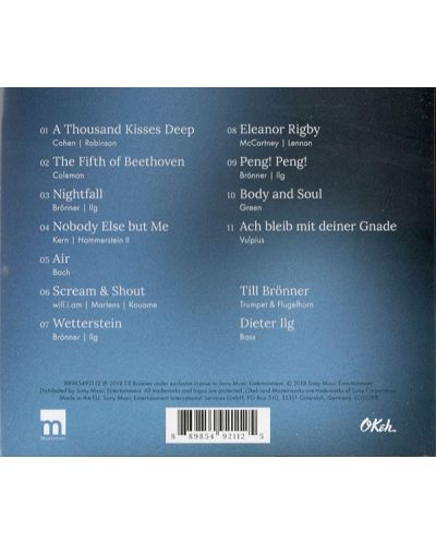 Till Bronner & Dieter Ilg - Nightfall - (CD) - 2