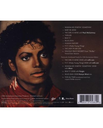 Michael Jackson - Thriller (CD) - 2