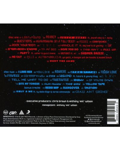 Chris Brown - Heartbreak On A full Moon (CD) - 2