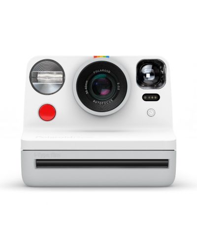 Aparat foto instant Polaroid - Now, alb - 1