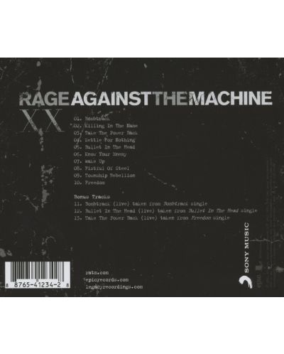 Rage Against the Machine - XX (20th Anni) (CD) - 2