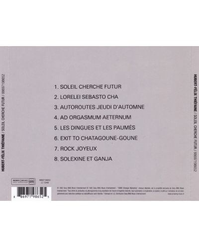 Hubert-Felix Thiefaine - Soleil cherche futur - (CD) - 2