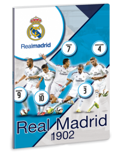 Caiet scolar А4, 40 de file Ars Una Real Madrid - 1