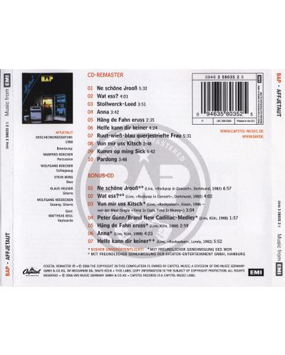 BAP - Affjetaut (2 CD) - 2