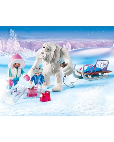 Set de joaca Playmobil  - Yeti cu sania - 4