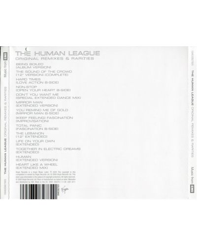 The Human League - Original Remixes & Rarities (CD) - 2