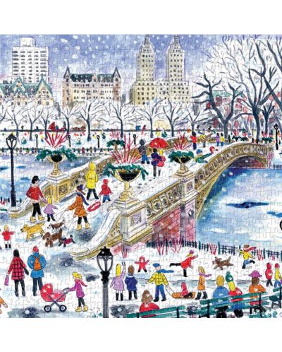 Puzzle Galison de 500 piese -Michael Storrings, Bow Bridge In Central Park - 3