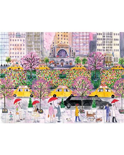Puzzle Galison de 1000 piese - Michael Storrings, Spring on Park Avenue - 2