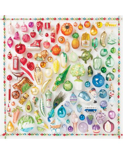 Puzzle Galison de 500 piese -Rainbow Ornaments - 2