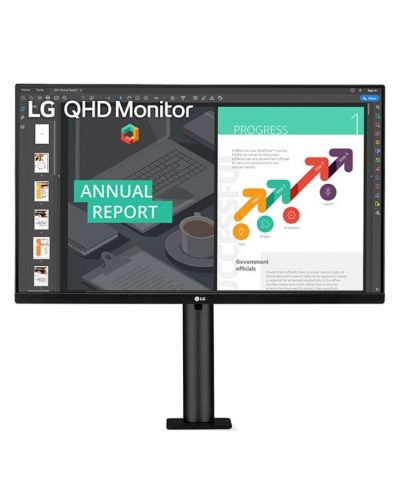 Monitor LG - 27QN880-B, 27", IPS, 75Hz, negru - 1