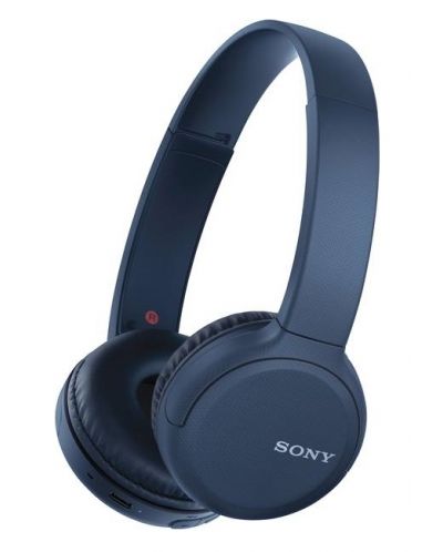 Casti wireless Sony - WH-CH510, albastre - 1