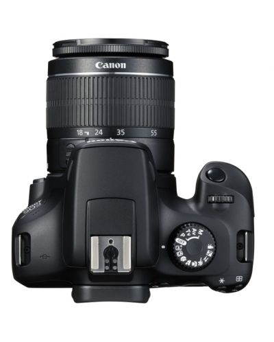 DSLR Aparat foto Canon - EOS 4000D, EF-S 18-55-mm DC, negru | Ozone.ro