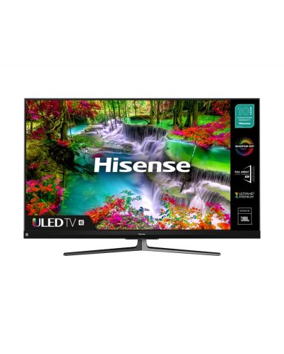 Televizor Smart Hisense - U8QF, 55" , 4K, ULED, Quantum Dot, negru - 1
