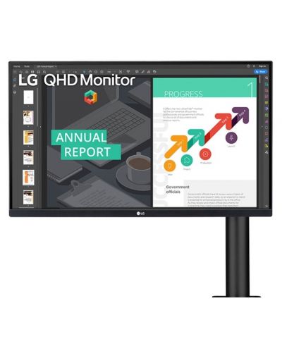 Monitor LG - 27QN880-B, 27", IPS, 75Hz, negru - 2