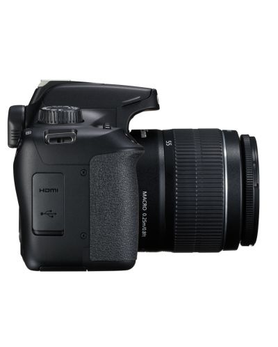 DSLR aparat foto Canon EOS - 4000D, EF-S 18-55-mm DC, negru - 4