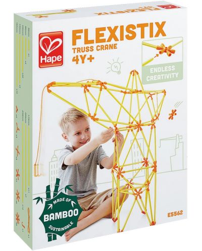 Constructor de bete de bambus Hape Flexistix - Macara - 1