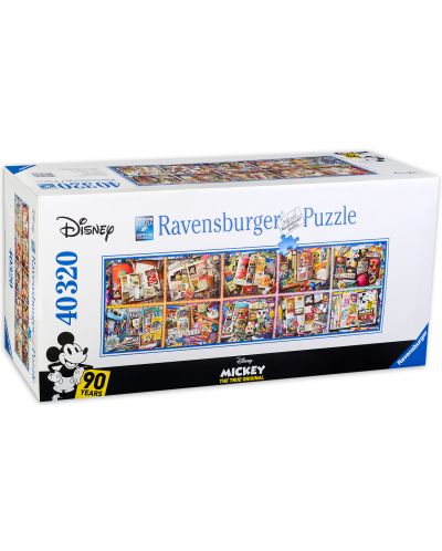 Puzzle panoramic Ravensburger din 40 320 de piese - Magia lui Minnie Mouse - 1
