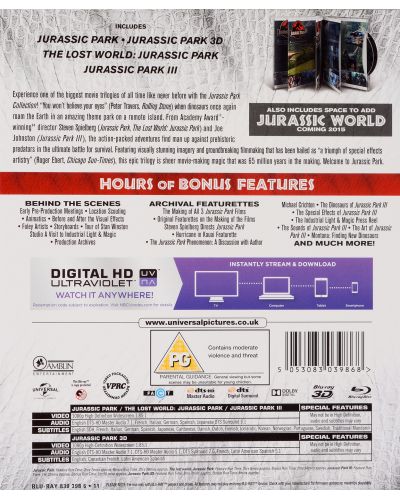 Jurassic Park Premium Collection (Blu-ray + UV)	 - 2