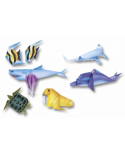 Set creativ pentru origami Folia - Lumea animalelor, lumea subacvatica - 2