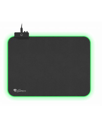 Mousepad gaming Genesis - Boron 500, M, RGB, negru	 - 4