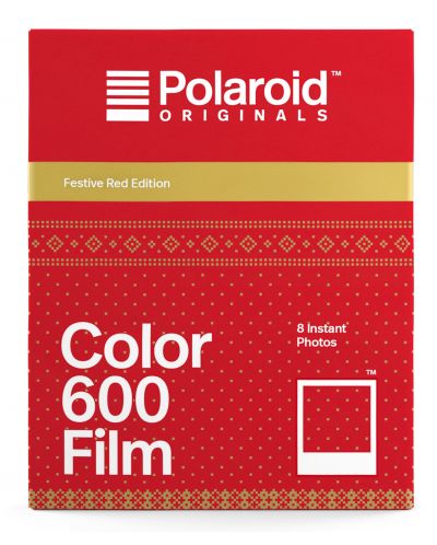 Film Polaroid Originals Color pentru 600 - Festive Red - 1